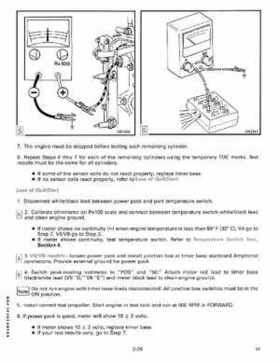 1989 Johnson Evinrude "CE" 120/125/140/185/200/225/300 HP Service/Repair Manual P/N 507758, Page 136