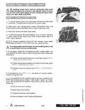 1989 Johnson Evinrude "CE" 120/125/140/185/200/225/300 HP Service/Repair Manual P/N 507758, Page 139