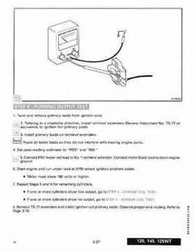 1989 Johnson Evinrude "CE" 120/125/140/185/200/225/300 HP Service/Repair Manual P/N 507758, Page 147