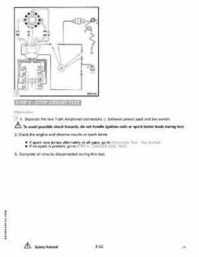1989 Johnson Evinrude "CE" 120/125/140/185/200/225/300 HP Service/Repair Manual P/N 507758, Page 162