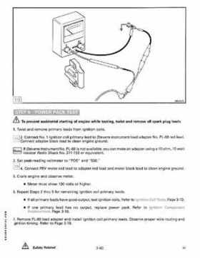 1989 Johnson Evinrude "CE" 120/125/140/185/200/225/300 HP Service/Repair Manual P/N 507758, Page 170
