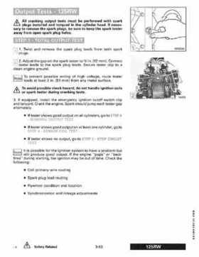 1989 Johnson Evinrude "CE" 120/125/140/185/200/225/300 HP Service/Repair Manual P/N 507758, Page 173