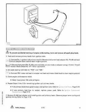 1989 Johnson Evinrude "CE" 120/125/140/185/200/225/300 HP Service/Repair Manual P/N 507758, Page 180