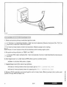 1989 Johnson Evinrude "CE" 120/125/140/185/200/225/300 HP Service/Repair Manual P/N 507758, Page 181