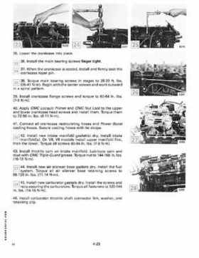 1989 Johnson Evinrude "CE" 120/125/140/185/200/225/300 HP Service/Repair Manual P/N 507758, Page 204