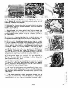 1989 Johnson Evinrude "CE" 120/125/140/185/200/225/300 HP Service/Repair Manual P/N 507758, Page 205