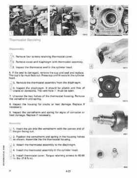 1989 Johnson Evinrude "CE" 120/125/140/185/200/225/300 HP Service/Repair Manual P/N 507758, Page 208