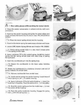 1989 Johnson Evinrude "CE" 120/125/140/185/200/225/300 HP Service/Repair Manual P/N 507758, Page 213