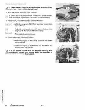 1989 Johnson Evinrude "CE" 120/125/140/185/200/225/300 HP Service/Repair Manual P/N 507758, Page 218