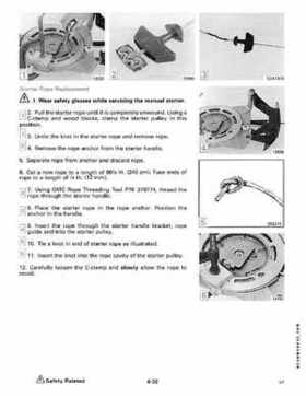 1989 Johnson Evinrude "CE" 120/125/140/185/200/225/300 HP Service/Repair Manual P/N 507758, Page 219