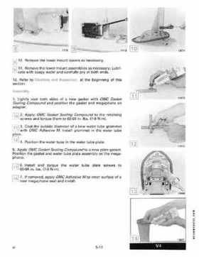 1989 Johnson Evinrude "CE" 120/125/140/185/200/225/300 HP Service/Repair Manual P/N 507758, Page 237