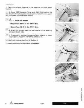 1989 Johnson Evinrude "CE" 120/125/140/185/200/225/300 HP Service/Repair Manual P/N 507758, Page 239