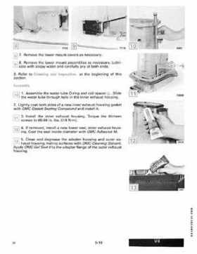 1989 Johnson Evinrude "CE" 120/125/140/185/200/225/300 HP Service/Repair Manual P/N 507758, Page 245
