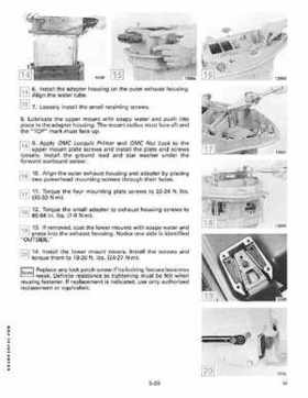 1989 Johnson Evinrude "CE" 120/125/140/185/200/225/300 HP Service/Repair Manual P/N 507758, Page 246