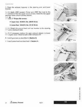 1989 Johnson Evinrude "CE" 120/125/140/185/200/225/300 HP Service/Repair Manual P/N 507758, Page 247
