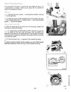 1989 Johnson Evinrude "CE" 120/125/140/185/200/225/300 HP Service/Repair Manual P/N 507758, Page 253