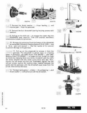 1989 Johnson Evinrude "CE" 120/125/140/185/200/225/300 HP Service/Repair Manual P/N 507758, Page 260