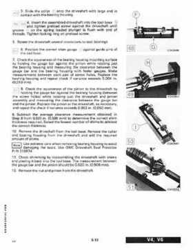 1989 Johnson Evinrude "CE" 120/125/140/185/200/225/300 HP Service/Repair Manual P/N 507758, Page 266