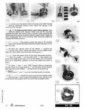 1989 Johnson Evinrude "CE" 120/125/140/185/200/225/300 HP Service/Repair Manual P/N 507758, Page 268