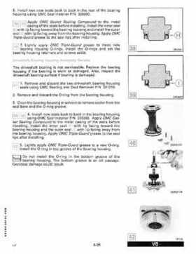 1989 Johnson Evinrude "CE" 120/125/140/185/200/225/300 HP Service/Repair Manual P/N 507758, Page 282