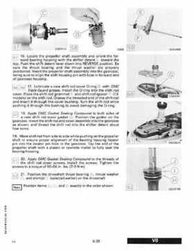 1989 Johnson Evinrude "CE" 120/125/140/185/200/225/300 HP Service/Repair Manual P/N 507758, Page 286