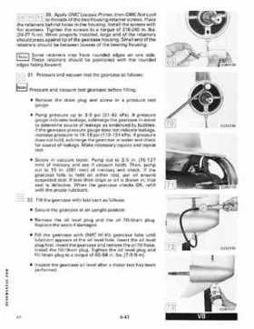 1989 Johnson Evinrude "CE" 120/125/140/185/200/225/300 HP Service/Repair Manual P/N 507758, Page 288
