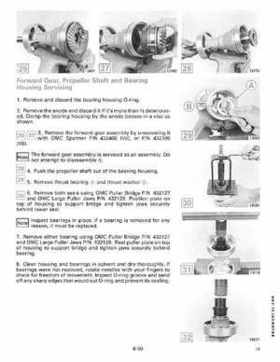 1989 Johnson Evinrude "CE" 120/125/140/185/200/225/300 HP Service/Repair Manual P/N 507758, Page 297