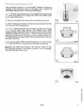 1989 Johnson Evinrude "CE" 120/125/140/185/200/225/300 HP Service/Repair Manual P/N 507758, Page 299