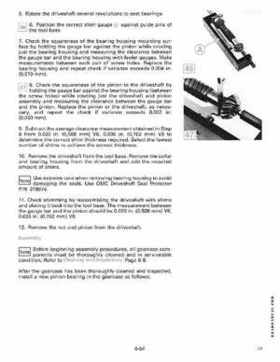 1989 Johnson Evinrude "CE" 120/125/140/185/200/225/300 HP Service/Repair Manual P/N 507758, Page 301