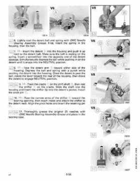 1989 Johnson Evinrude "CE" 120/125/140/185/200/225/300 HP Service/Repair Manual P/N 507758, Page 303