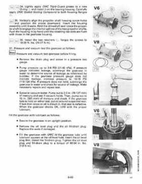 1989 Johnson Evinrude "CE" 120/125/140/185/200/225/300 HP Service/Repair Manual P/N 507758, Page 307