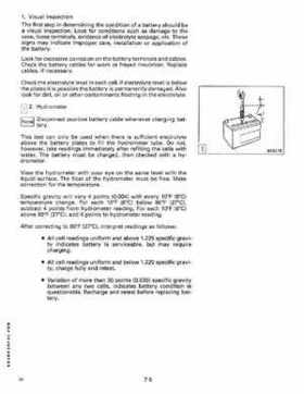 1989 Johnson Evinrude "CE" 120/125/140/185/200/225/300 HP Service/Repair Manual P/N 507758, Page 314