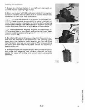 1989 Johnson Evinrude "CE" 120/125/140/185/200/225/300 HP Service/Repair Manual P/N 507758, Page 331