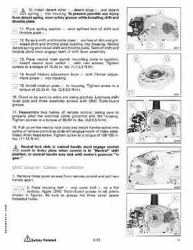 1989 Johnson Evinrude "CE" 120/125/140/185/200/225/300 HP Service/Repair Manual P/N 507758, Page 358