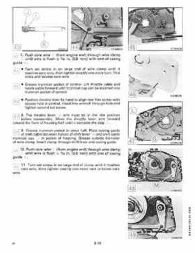 1989 Johnson Evinrude "CE" 120/125/140/185/200/225/300 HP Service/Repair Manual P/N 507758, Page 361