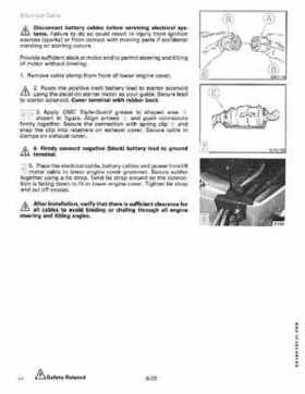 1989 Johnson Evinrude "CE" 120/125/140/185/200/225/300 HP Service/Repair Manual P/N 507758, Page 365