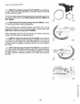 1989 Johnson Evinrude "CE" 120/125/140/185/200/225/300 HP Service/Repair Manual P/N 507758, Page 371