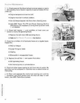 1989 Johnson Evinrude "CE" 120/125/140/185/200/225/300 HP Service/Repair Manual P/N 507758, Page 376