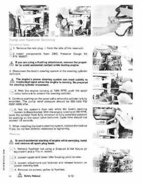 1989 Johnson Evinrude "CE" 120/125/140/185/200/225/300 HP Service/Repair Manual P/N 507758, Page 378