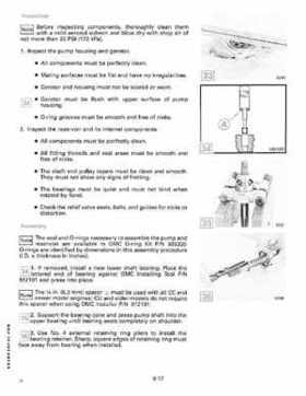1989 Johnson Evinrude "CE" 120/125/140/185/200/225/300 HP Service/Repair Manual P/N 507758, Page 382