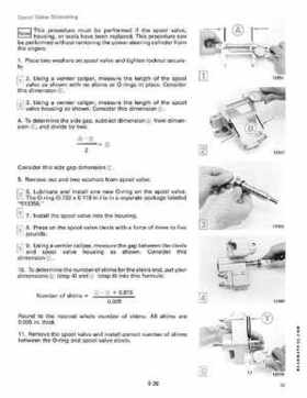 1989 Johnson Evinrude "CE" 120/125/140/185/200/225/300 HP Service/Repair Manual P/N 507758, Page 391