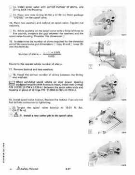 1989 Johnson Evinrude "CE" 120/125/140/185/200/225/300 HP Service/Repair Manual P/N 507758, Page 392