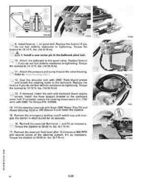 1989 Johnson Evinrude "CE" 120/125/140/185/200/225/300 HP Service/Repair Manual P/N 507758, Page 394