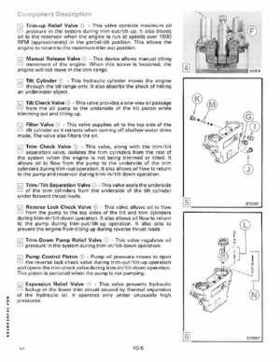 1989 Johnson Evinrude "CE" 120/125/140/185/200/225/300 HP Service/Repair Manual P/N 507758, Page 406