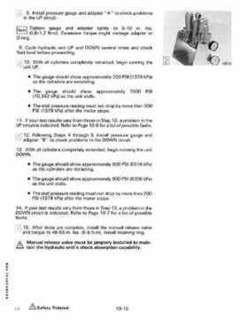 1989 Johnson Evinrude "CE" 120/125/140/185/200/225/300 HP Service/Repair Manual P/N 507758, Page 416