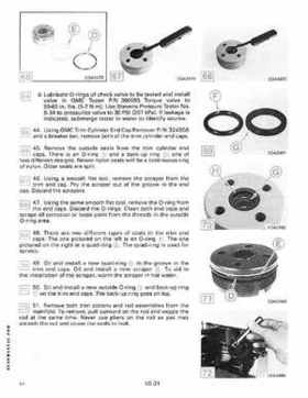 1989 Johnson Evinrude "CE" 120/125/140/185/200/225/300 HP Service/Repair Manual P/N 507758, Page 432