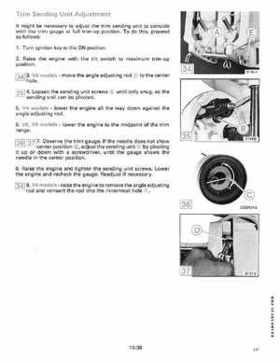 1989 Johnson Evinrude "CE" 120/125/140/185/200/225/300 HP Service/Repair Manual P/N 507758, Page 439