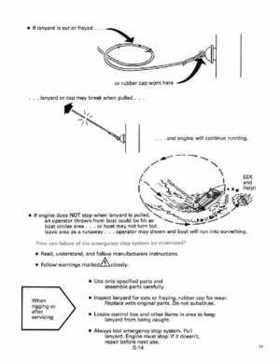 1989 Johnson Evinrude "CE" 120/125/140/185/200/225/300 HP Service/Repair Manual P/N 507758, Page 453