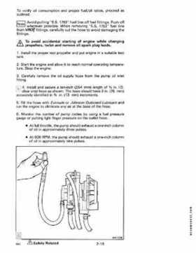 1989 Johnson/Evinrude "CE" 60 Thru 70 Models Service Repair Manual P/N 507756, Page 74