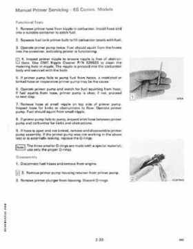 1989 Johnson/Evinrude "CE" 60 Thru 70 Models Service Repair Manual P/N 507756, Page 79